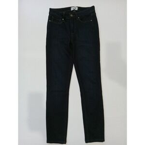 Paige Jeans Hoxton Ultra Skinny Womens 26 27in Blue Dark Wash Mid Rise Stretch